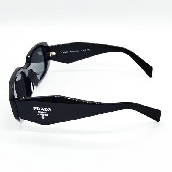 Authentic Prada Sunglasses SPR 17W F Men's Black mn388-120825 - Picture 5 of 9